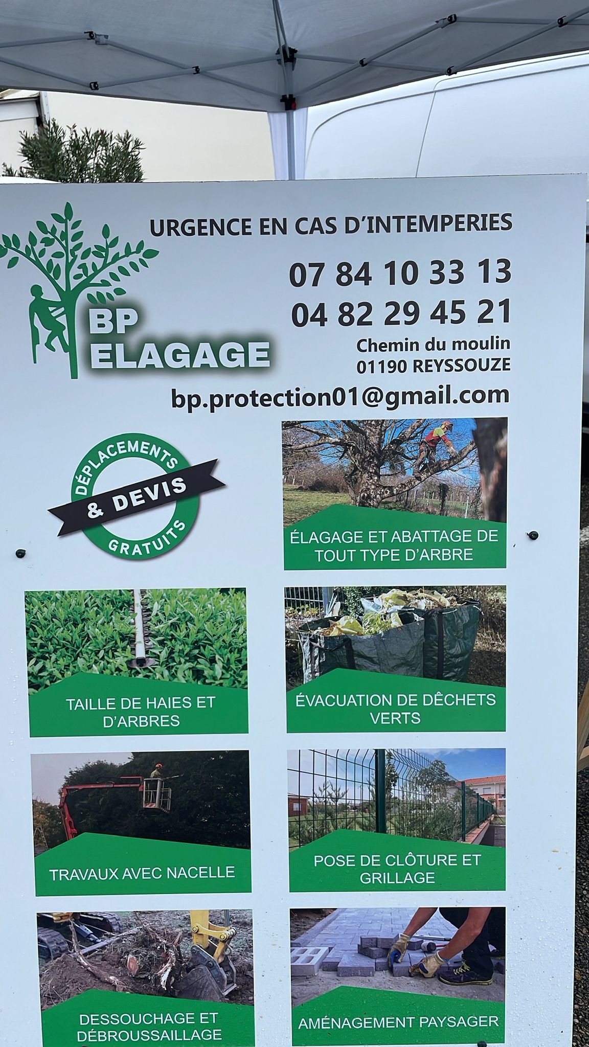 Flyer BP Elagage